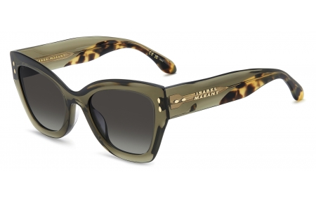 Gafas de Sol - Isabel Marant - IM 0286/G/S - 1QA (IB) OLIVE HAVANA // GREY GREEN GRADIENT