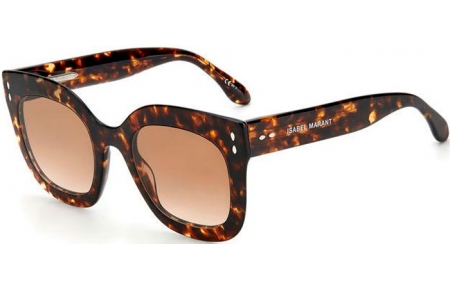 Sunglasses - Isabel Marant - IM 0002/N/S - 086 (HA) HAVANA // BROWN GRADIENT