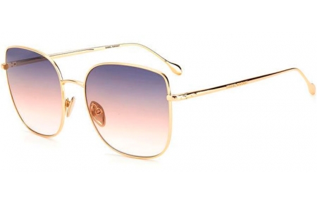 Lunettes de soleil - Isabel Marant - IM 0014/S - 000 (FF) ROSE GOLD // GREY GRADIENT FUCHSIA