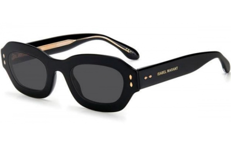 Sunglasses - Isabel Marant - IM 0052/S - 2M2 (IR) BLACK GOLD // GREY