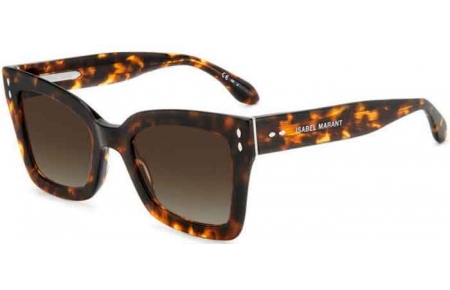 Lunettes de soleil - Isabel Marant - IM 0103/S - 086 (HA) DARK HAVANA // BROWN GRADIENT