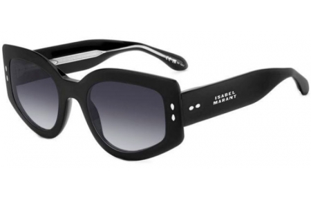 Gafas de Sol - Isabel Marant - IM 0156/S - 807 (9O) BLACK // DARK GREY GRADIENT