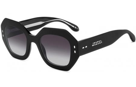 Lunettes de soleil - Isabel Marant - IM 0173/S - 807 (9O) BLACK // DARK GREY GRADIENT