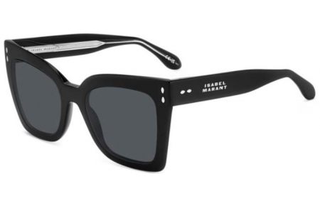 Lunettes de soleil - Isabel Marant - IM 0188/S - 807 (IR) BLACK // GREY