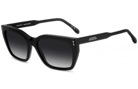 Lunettes de soleil - Isabel Marant - IM 0218/S - 807 (9O) BLACK // DARK GREY GRADIENT