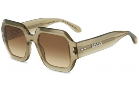 Gafas de Sol - Isabel Marant - IM 0224/S - 3Y5 (EG) KHAKI // BROWN GRADIENT OCHRE