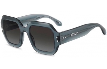 Gafas de Sol - Isabel Marant - IM 0224/S - ZI9 (9O) TEAL // DARK GREY GRADIENT