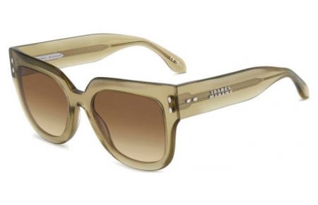 Sunglasses - Isabel Marant - IM 0225/S - 3Y5 (EG) KHAKI // BROWN GRADIENT OCHRE