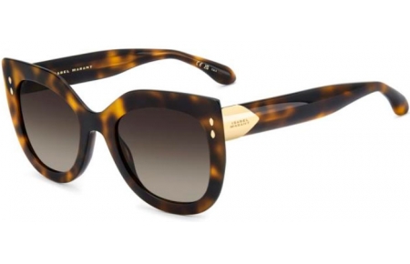 Lunettes de soleil - Isabel Marant - IM 0227/S - 2IK (HA) HAVANA GOLD // BROWN GRADIENT