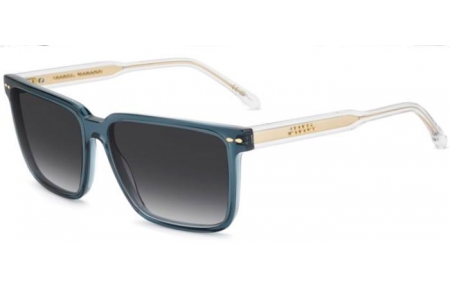 Sunglasses - Isabel Marant - IM 0231/S - ZI9 (9O) TEAL // DARK GREY GRADIENT