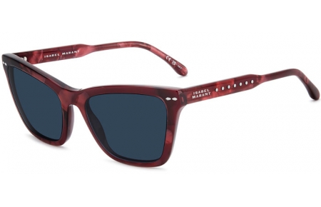 Gafas de Sol - Isabel Marant - IM 0255/S - JR9 (KU) MARBLE RED // BLUE