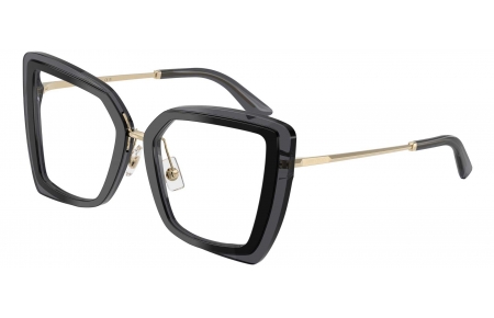 Monturas - Jimmy Choo - JC3059 - 5103  BLACK GREY