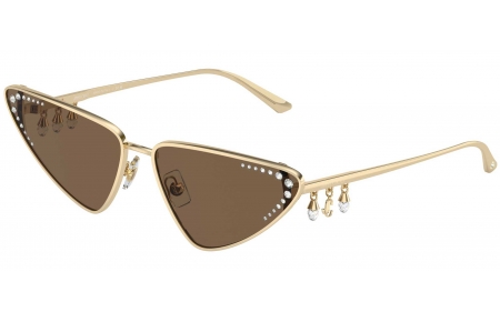Gafas de Sol - Jimmy Choo - JC4001B - 300673  PALE GOLD // DARK BROWN