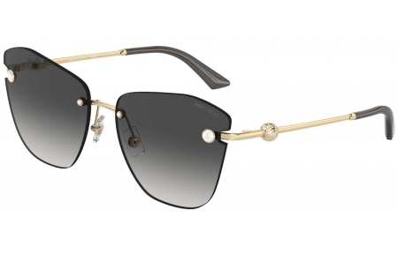 Gafas de Sol - Jimmy Choo - JC4004HB - 30068G  PALE GOLD // GREY GRADIENT