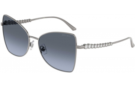 Gafas de Sol - Jimmy Choo - JC4010B - 30048F  GUNMETAL // BLUE GRADIENT