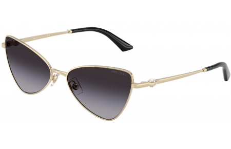 Gafas de Sol - Jimmy Choo - JC4015HB - 30068G  PALE GOLD // GREY GRADIENT