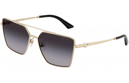 Gafas de Sol - Jimmy Choo - JC4016HB - 30068G  PALE GOLD // GREY GRADIENT