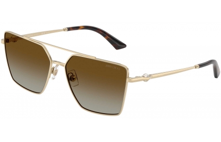 Gafas de Sol - Jimmy Choo - JC4016HB - 3006T5  PALE GOLD // BROWN GRADIENT POLARIZED