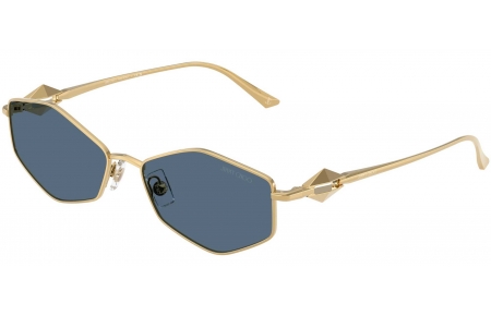 Gafas de Sol - Jimmy Choo - JC4017 - 302380  GOLD // DARK BLUE