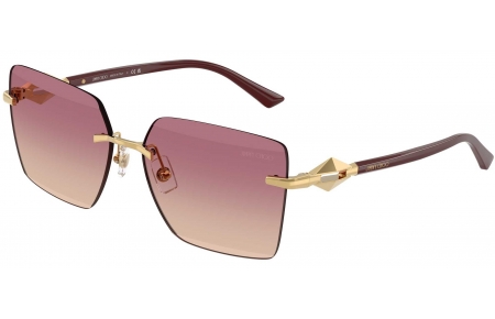 Gafas de Sol - Jimmy Choo - JC4018 - 302413  GOLD // BROWN GRADIENT PINK