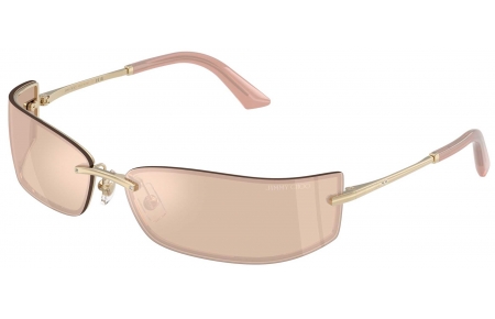 Gafas de Sol - Jimmy Choo - JC4024B - 3006AK  PALE GOLD // PINK MIRROR