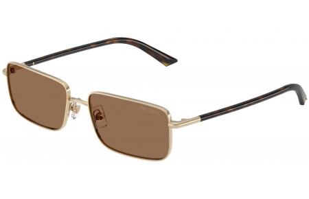 Gafas de Sol - Jimmy Choo - JC4027 - 300673  PALE GOLD // DARK BROWN
