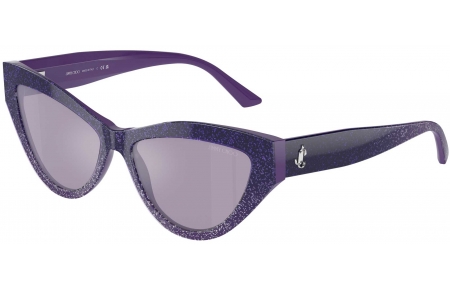 Gafas de Sol - Jimmy Choo - JC5004 - 50482S  PURPLE GRADIENT GLITTER // VIOLET MIRROR