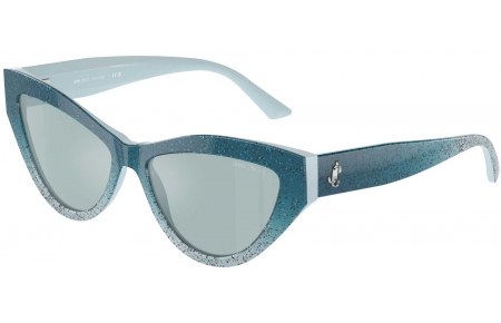 Gafas de Sol - Jimmy Choo - JC5004 - 50497C  SKY BLUE GRADIENT GLITTER // LIGHT BLUE MIRROR
