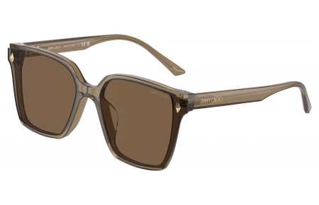 Gafas de Sol - Jimmy Choo - JC5016D - 505173  TRANSPARENT BROWN // DARK BROWN