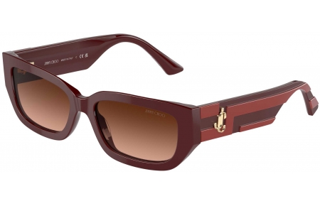 Gafas de Sol - Jimmy Choo - JC5017 - 50135M  BORDEAUX // BROWN GRADIENT PINK