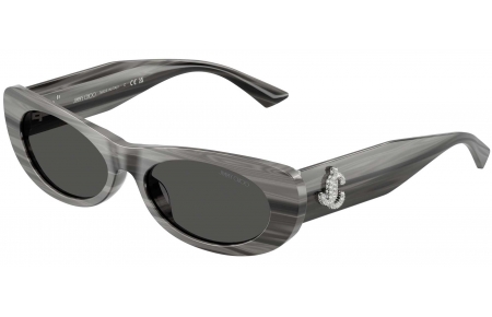 Gafas de Sol - Jimmy Choo - JC5038BU - 506387  STRIPED BLACK // DARK GREY