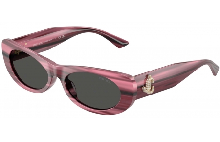 Gafas de Sol - Jimmy Choo - JC5038BU - 506487  STRIPED BLUEBERRY // DARK GREY