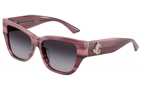 Gafas de Sol - Jimmy Choo - JC5039BU - 50648G  STRIPED BLUEBERRY // DARK GREY GRADIENT
