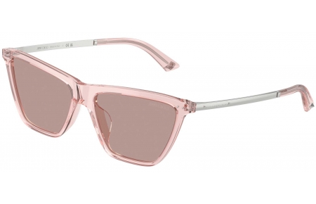 Gafas de Sol - Jimmy Choo - JC5059U - 50347N  TRANSPARENT PINK // LIGHT BROWN