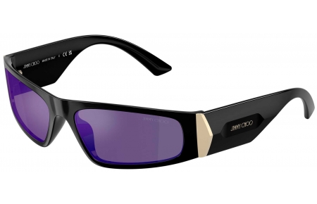 Gafas de Sol - Jimmy Choo - JC6001U - 50592S  BLACK // VIOLET MIRROR