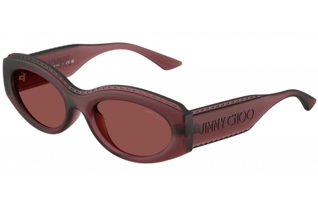 Gafas de Sol - Jimmy Choo - JC6002U - 509375  TRANSPAARENT RED BLUEBERRY // DARK VIOLET