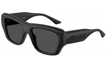Gafas de Sol - Jimmy Choo - JC6003U - 500187  MATTE BLACK // DARK GREY