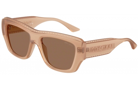 Gafas de Sol - Jimmy Choo - JC6003U - 509173  TRANSPARENT TAN // DARK BROWN