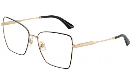 Monturas - Jimmy Choo - JC2007 - 3015  BLACK PALE GOLD