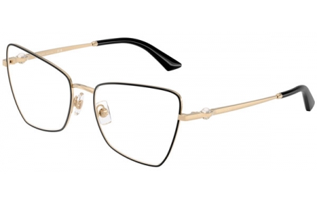Monturas - Jimmy Choo - JC2010HB - 3010  BLACK PALE GOLD