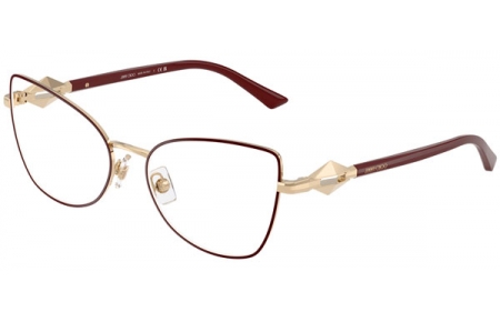 Monturas - Jimmy Choo - JC2012 - 3025  RED PALE GOLD