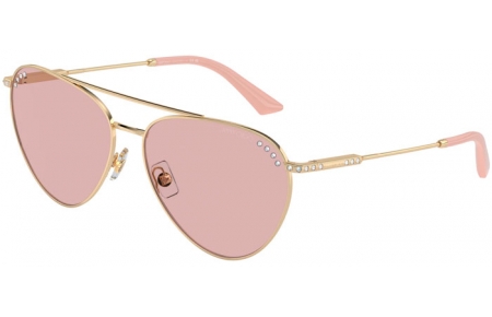 Lunettes de soleil - Jimmy Choo - JC4002B - 3006/5 PALE GOLD // PINK