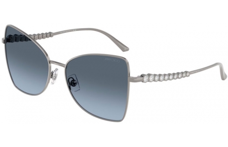 Lunettes de soleil - Jimmy Choo - JC4010B - 30048F  GUNMETAL // BLUE GRADIENT