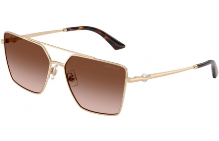 Sunglasses - Jimmy Choo - JC4016HB - 300613  PALE GOLD // BROWN GRADIENT