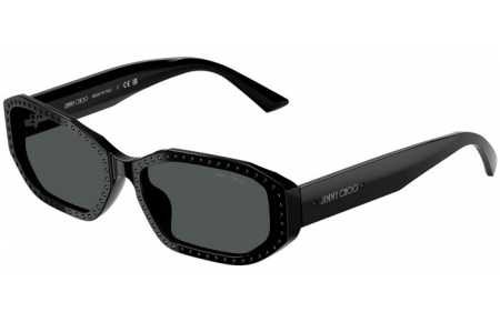 Lunettes de soleil - Jimmy Choo - JC5021BU - 501787  JET BLACK CRYSTAL // DARK GREY