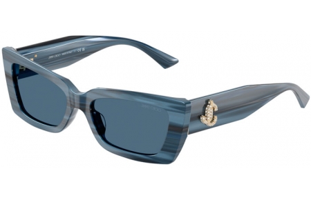 Gafas de Sol - Jimmy Choo - JC5037BU - 507280  STRIPED NAVY BLUE // DARK BLUE