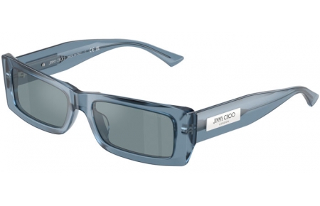 Gafas de Sol - Jimmy Choo - JC5040U - 50671U  OPAL DENIM // LIGHT BLUE MIRROR SILVER
