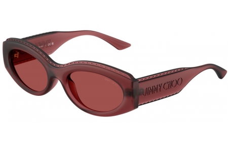 Gafas de Sol - Jimmy Choo - JC6002U - 509375  TRANSPAARENT RED BLUEBERRY // DARK VIOLET
