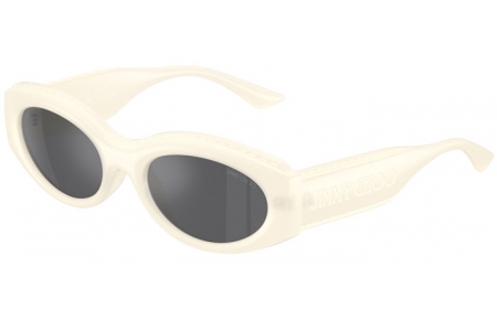 Gafas de Sol - Jimmy Choo - JC6002U - 50956G  OPAL LATTE // GREY SILVER MIRROR