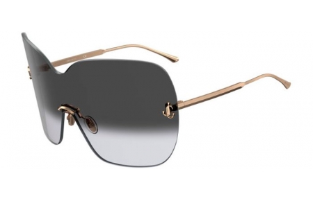 Sunglasses - Jimmy Choo - ZELMA/S - DDB (9O) GOLD COPPER // DARK GREY GRADIENT